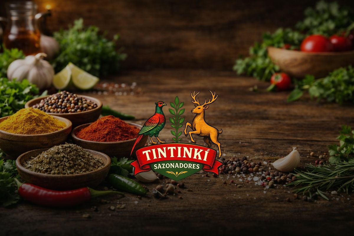 Sitio web de Tintinkí, sazonadores artesanales, creado por CobaForge